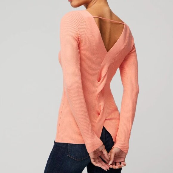 White House Black Market Sweaters - nwt white house black market twist back ultra soft sweater top m